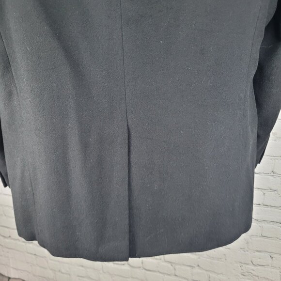 T. Harris Black Cashmere Silk Wool 2 Button Vented Notch Blazer Sport Coat 42R - Picture 10 of 14